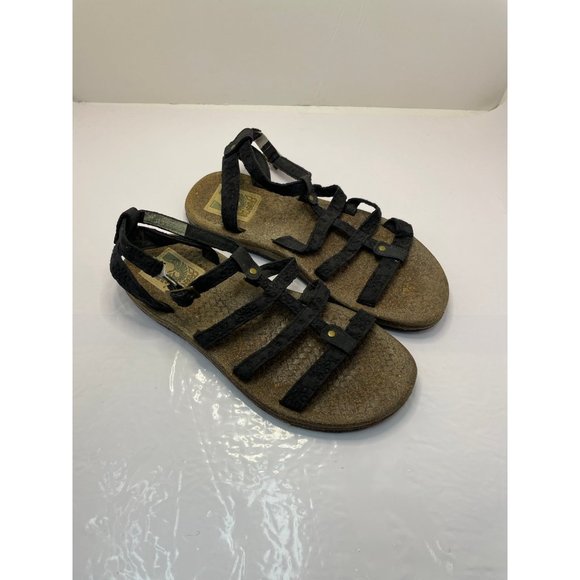 Simple Green Toe Ecofriendly Sandals 7 - Picture 3 of 7